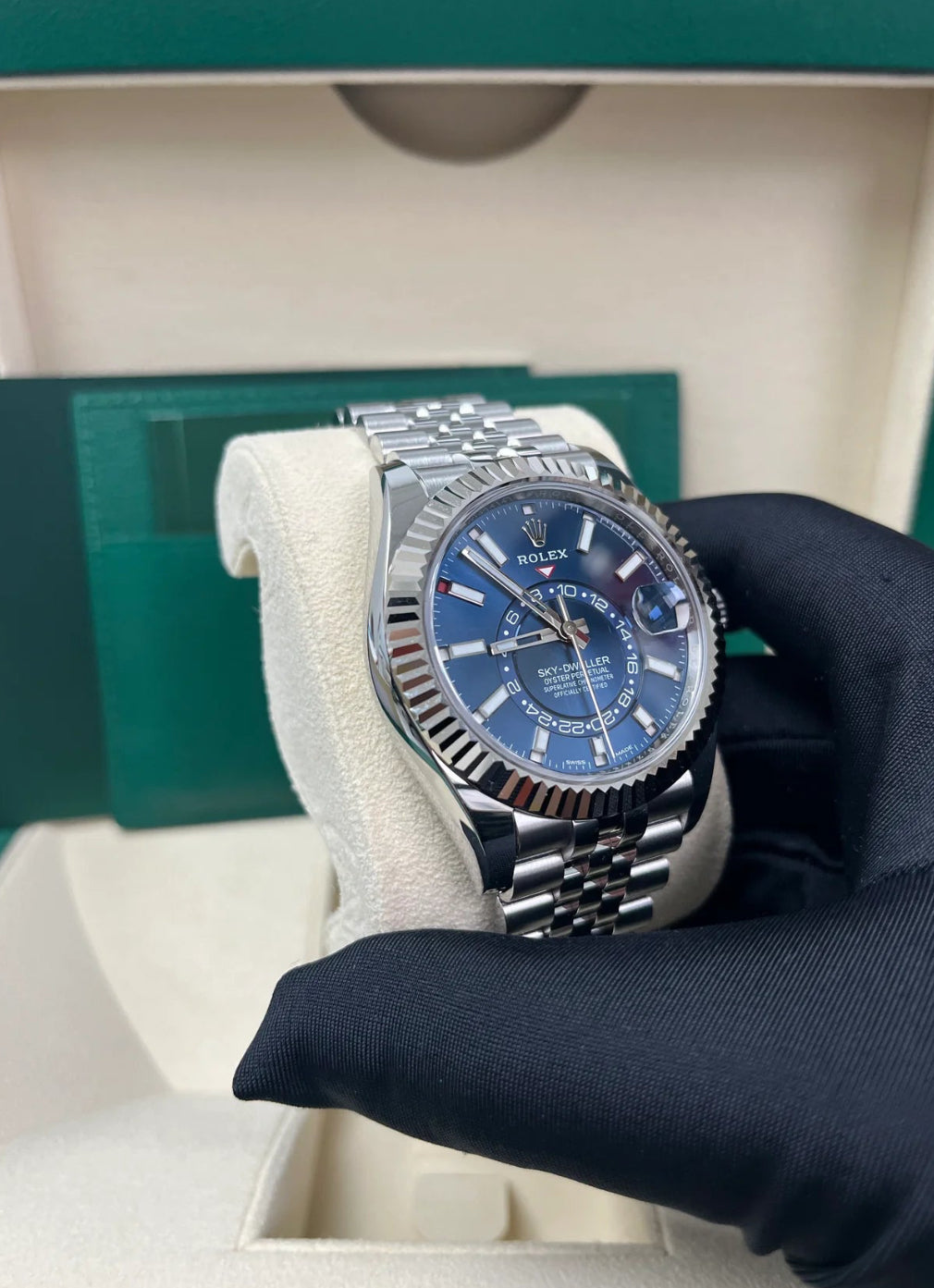 ROLEX SKY-DWELLER BLUE
