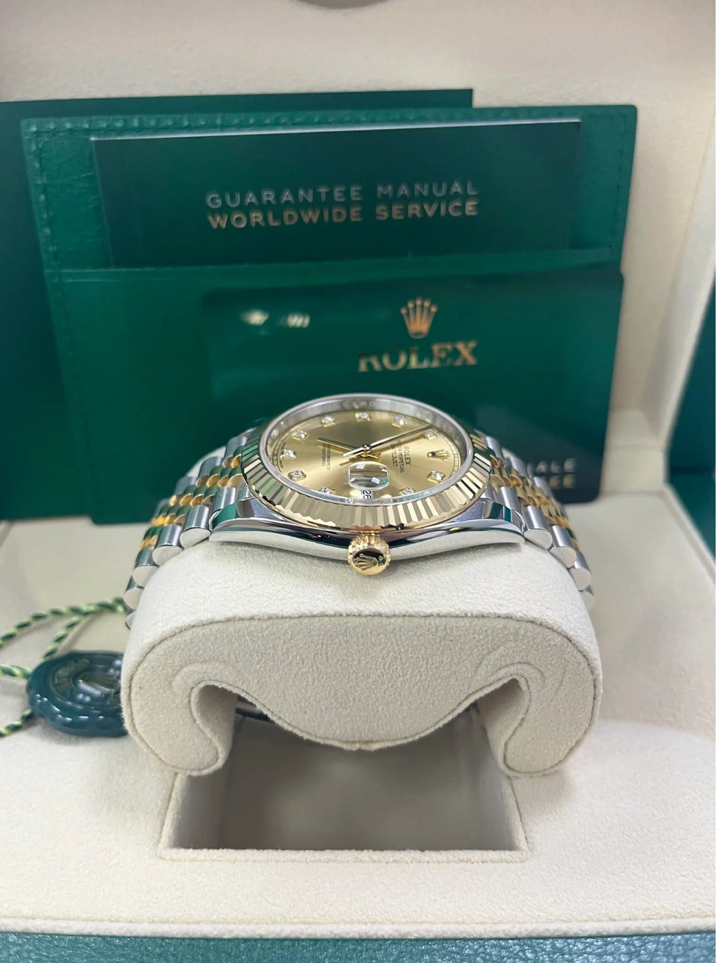 ROLEX DATEJUST JUBILÈE GOLD DIAMOND