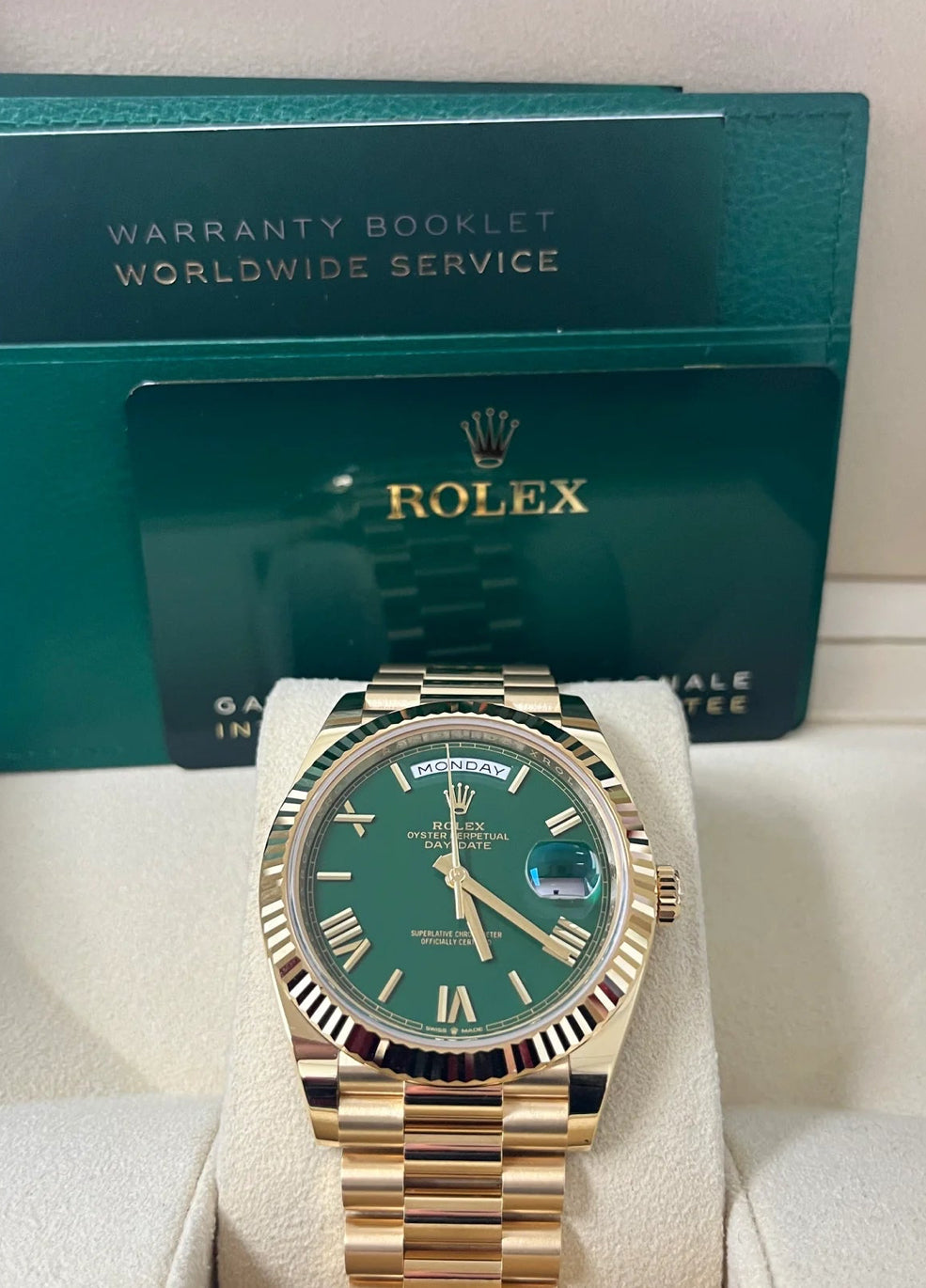 ROLEX DAY-DATE “CONOR MCGREGOR”