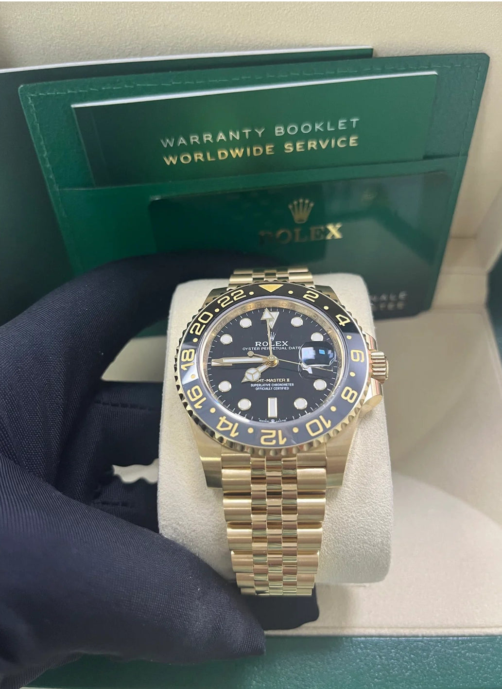 ROLEX GMT-MASTER II JUBILEE "FULL GOLD"