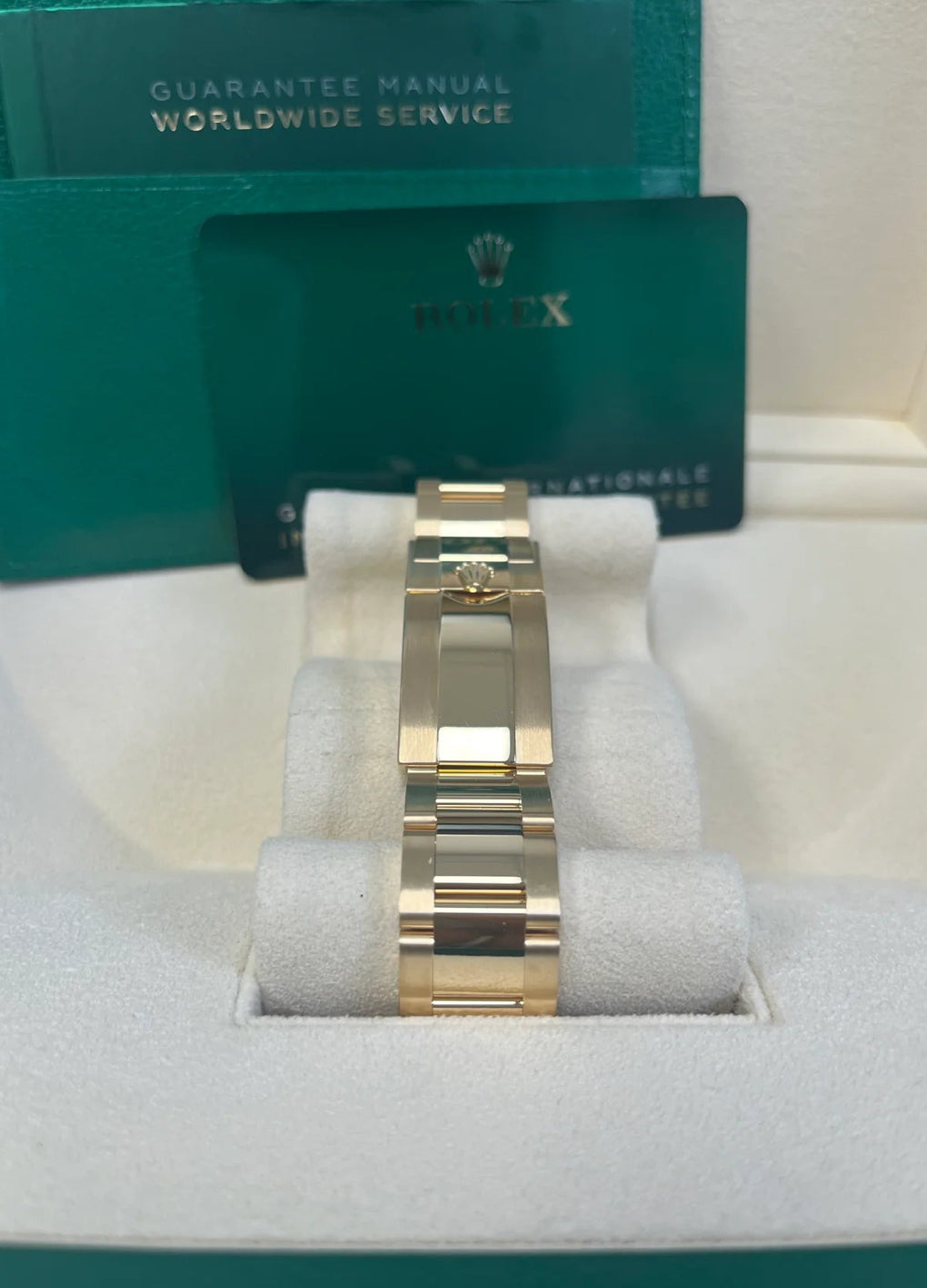 ROLEX DAYTONA GOLD & GREEN