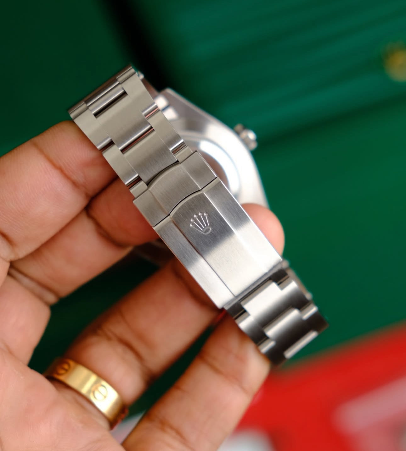 ROLEX OYSTER PERPETUAL BEIGE
