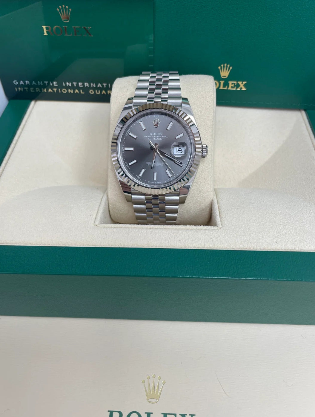 ROLEX DATEJUST JUBILEE "SKYLAR GREY"