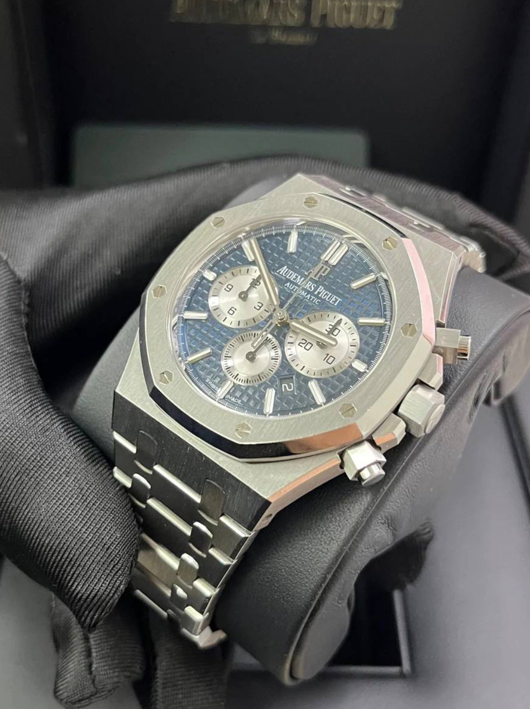 AUDEMARS PIGUET ROYAL OAL CHRONOGRAPH BLU