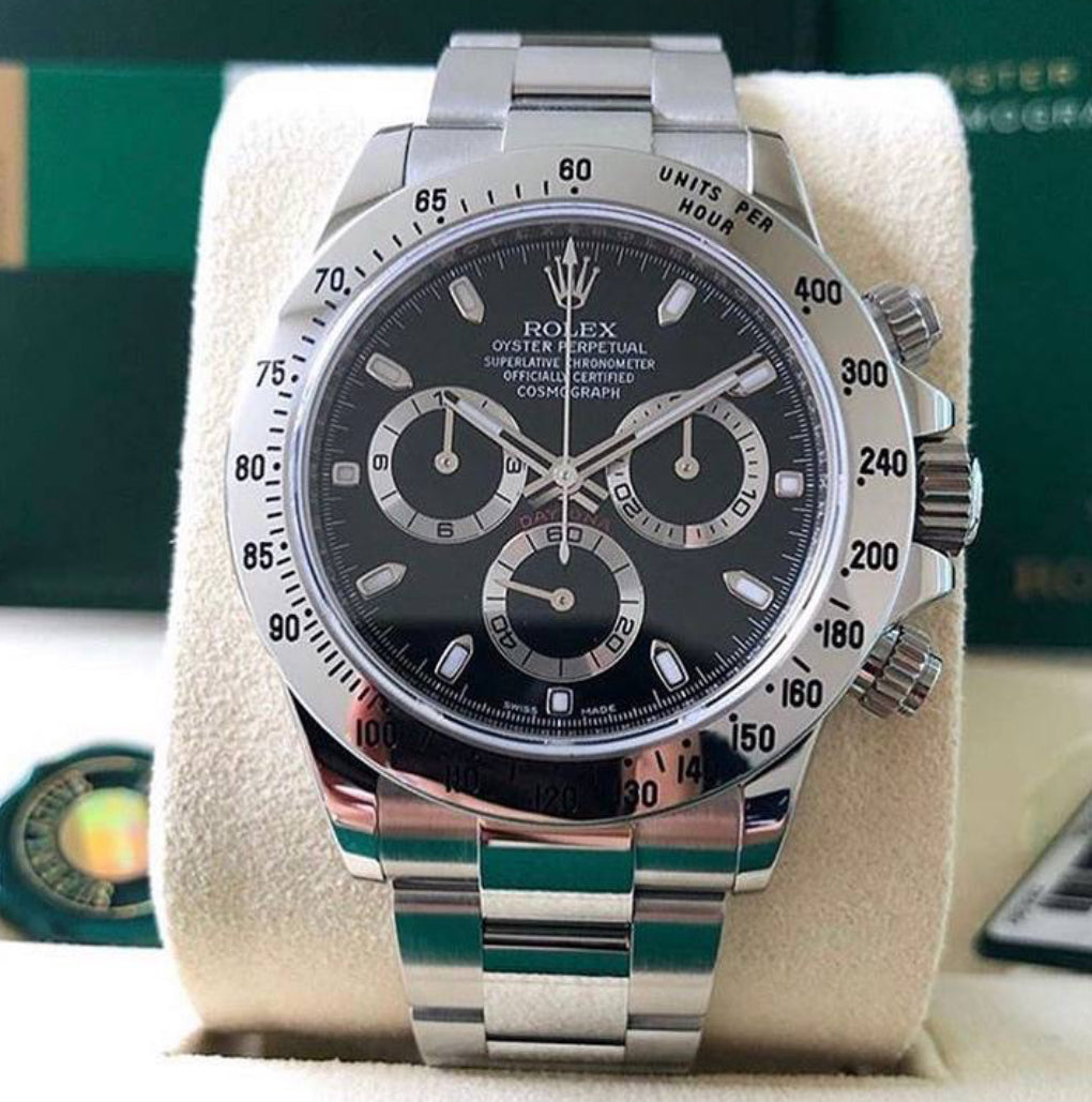 ROLEX DAYTONA BLACK DIAL