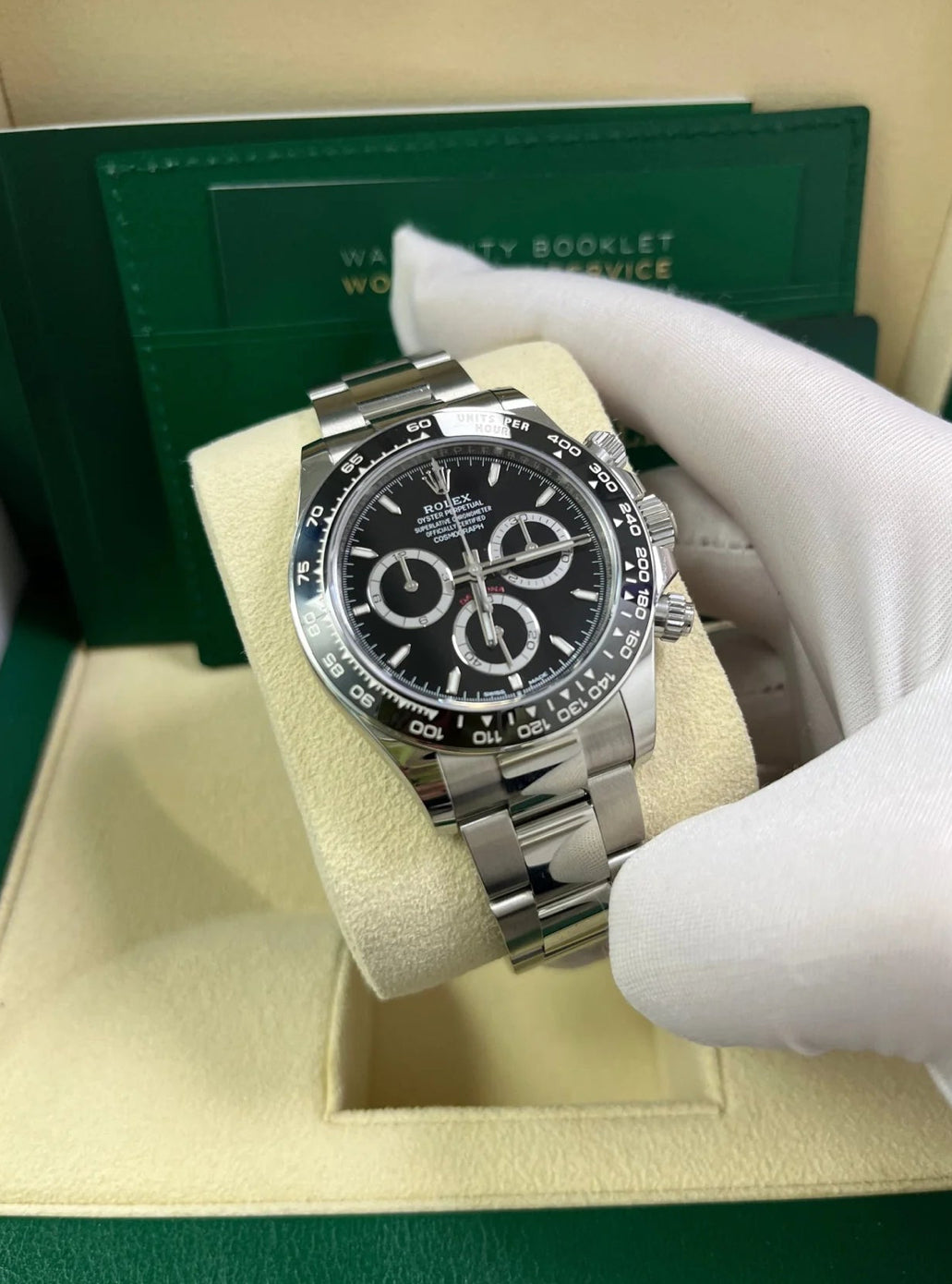 ROLEX DAYTONA CERAMIC BLACK