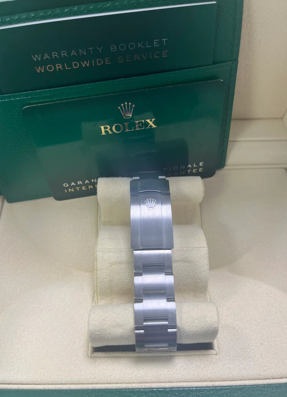 ROLEX OYSTER PERPETUAL OLIVE