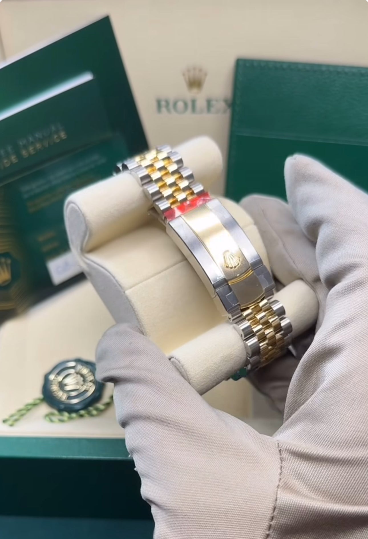 ROLEX DATEJUST JUBILEE CHAMPAGNE