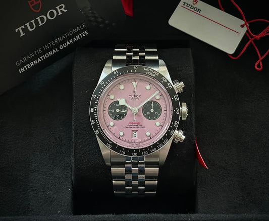 TUDOR BLACK BAY FLAMINGO PINK