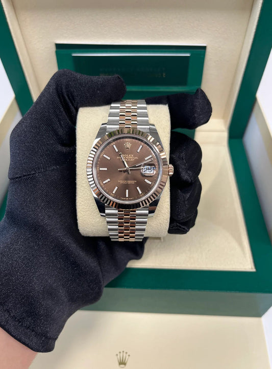 ROLEX DATEJUST JUBILEE "CHOCOLAT"