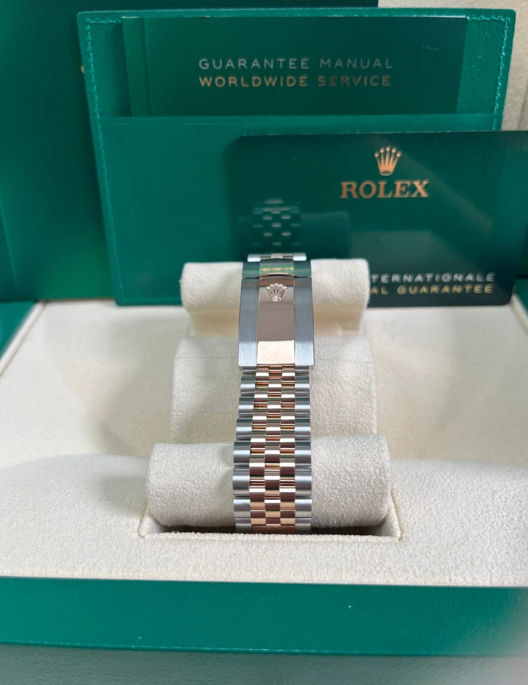 ROLEX DATEJUST JUBILEE WIMBLEDON ROSE'