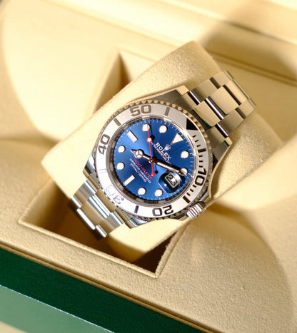 ROLEX YACHT-MASTER BLUE DIAL