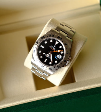ROLEX EXPLORER II DATE BLACK