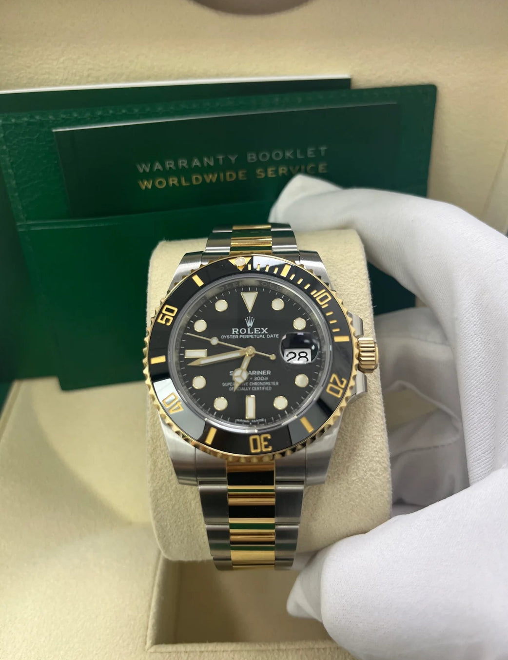 ROLEX SUBMARINER GOLD & BLACK
