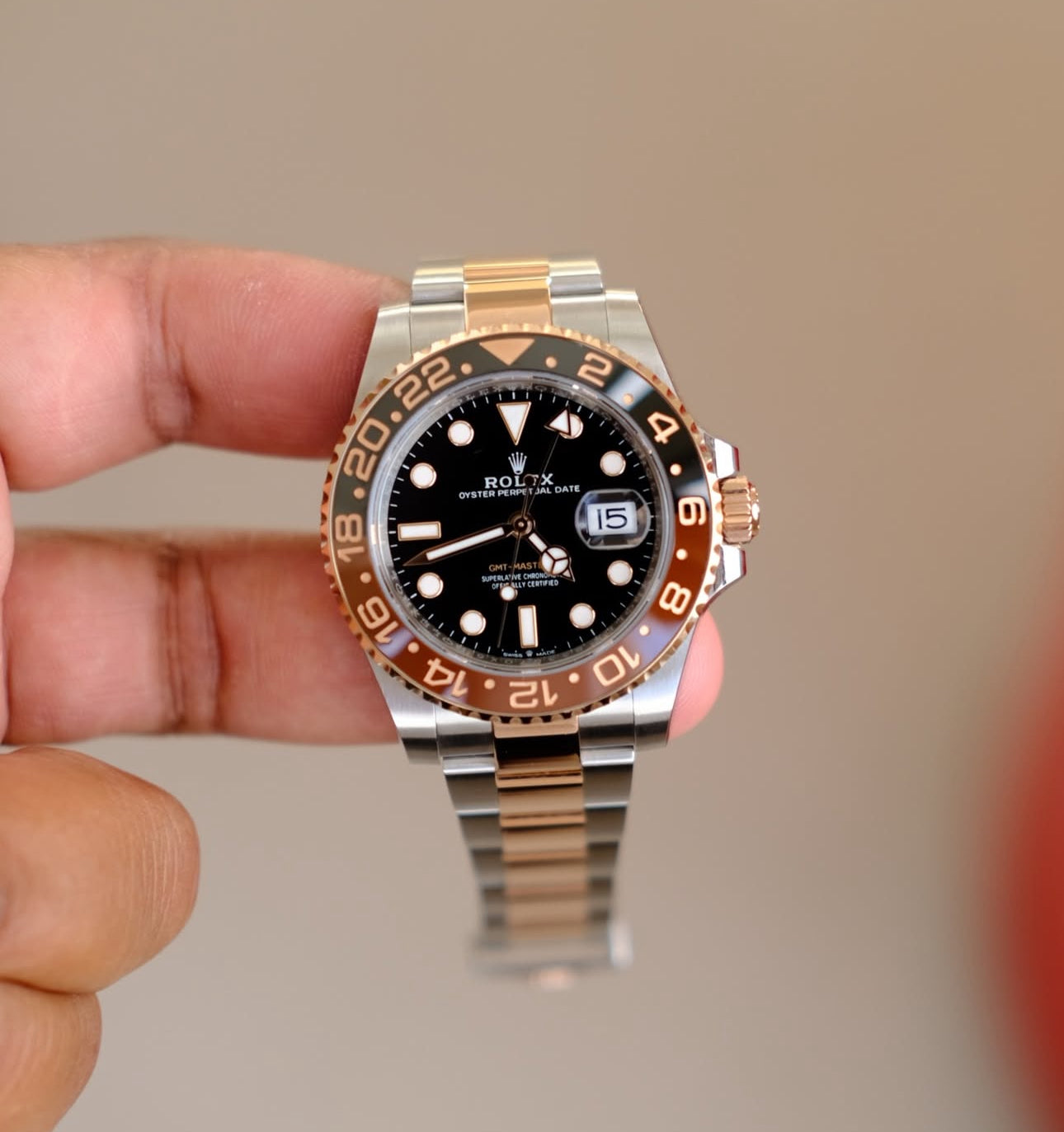 ROLEX GMT MASTER II "ROOT-BEER"