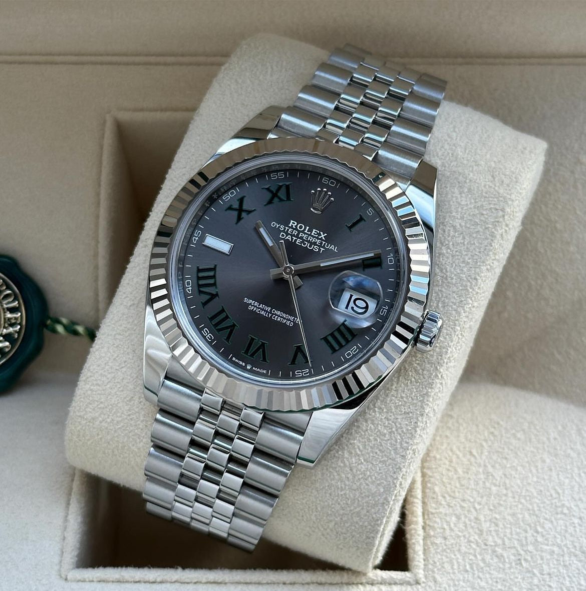 ROLEX DATEJUST WIMBLEDON JUBILÈE