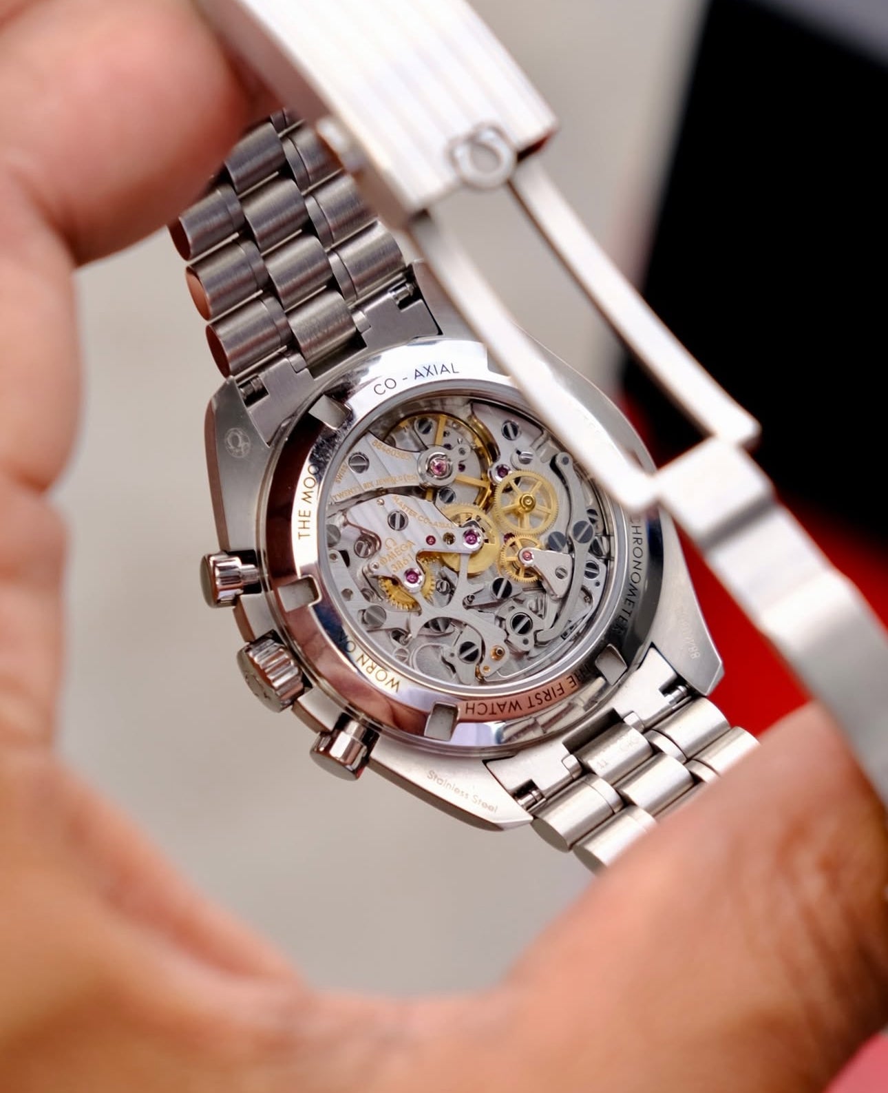 OMEGA SPEEDMASTER WHITE