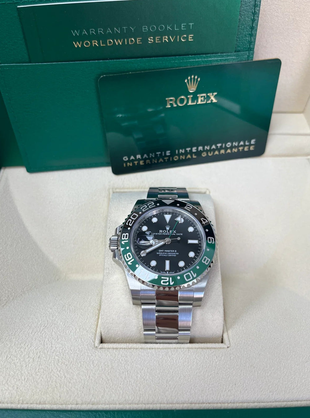 ROLEX GMT MASTER II OYSTER SPRITE