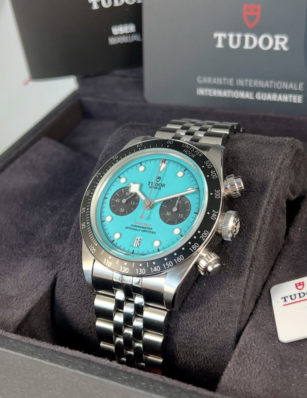 TUDOR BLACK BAY FLAMINGO BLUE