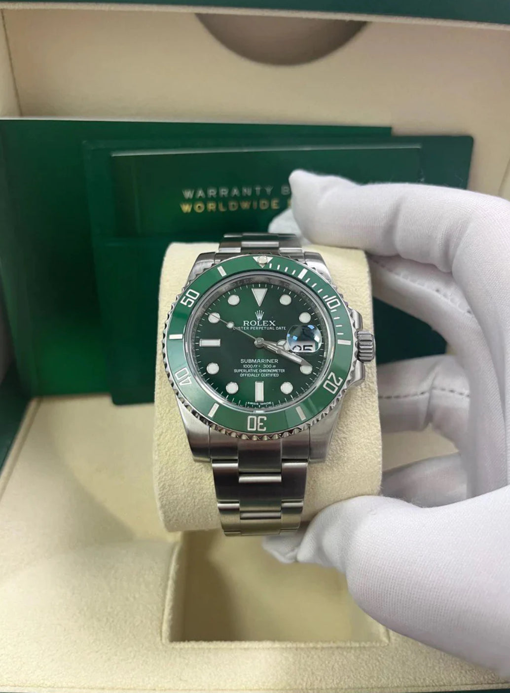 ROLEX SUBMARINER DATE HULK