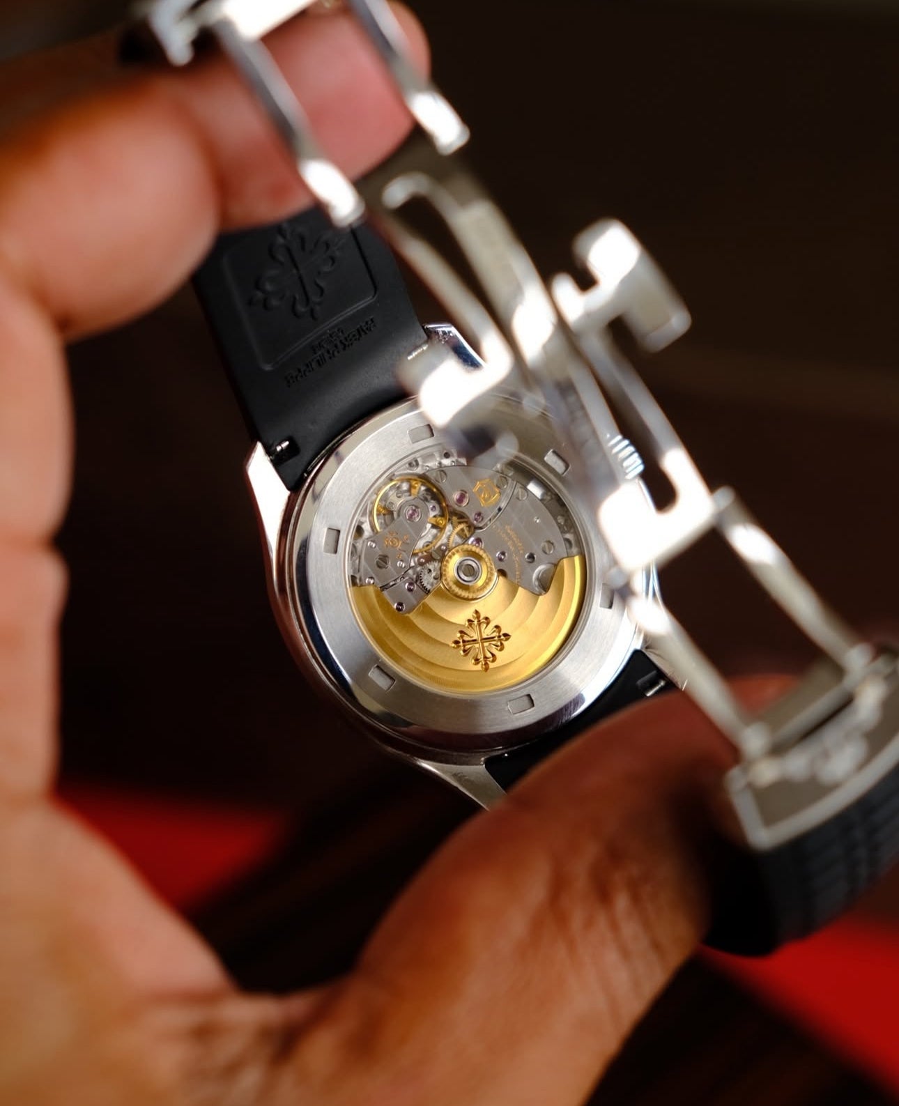 PATEK PHILIPPE AQUANAUT BLACK DIAL