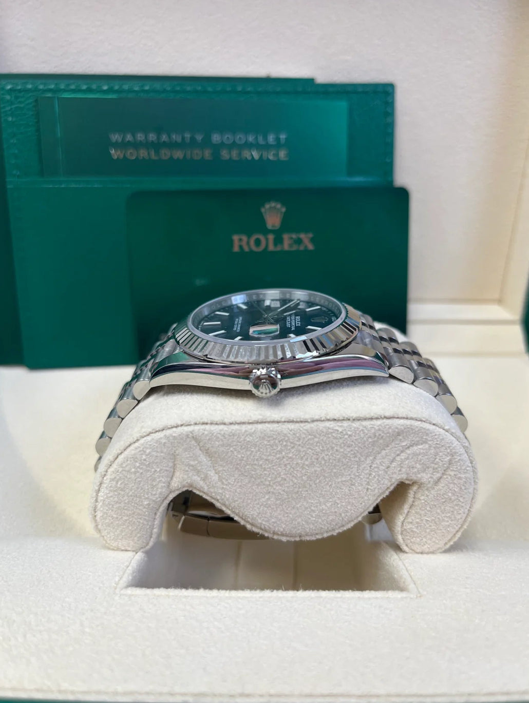 ROLEX DATEJUST JUBILEE OCEAN BLUE