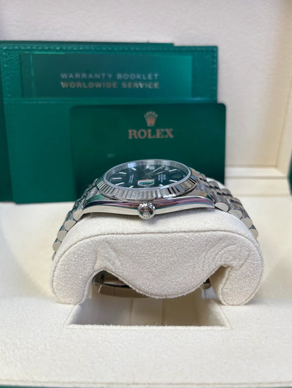 ROLEX DATEJUST JUBILEE OCEAN BLUE