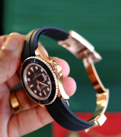 ROLEX YACHT-MASTER OYSTERFLEX ROSÈ GOLD