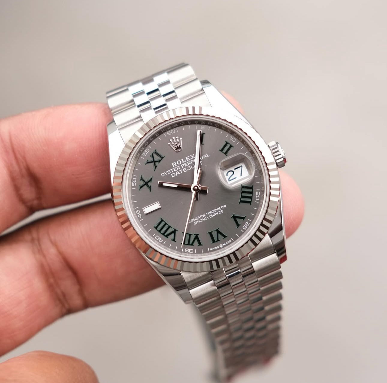 ROLEX DATEJUST WIMBLEDON JUBILÈE