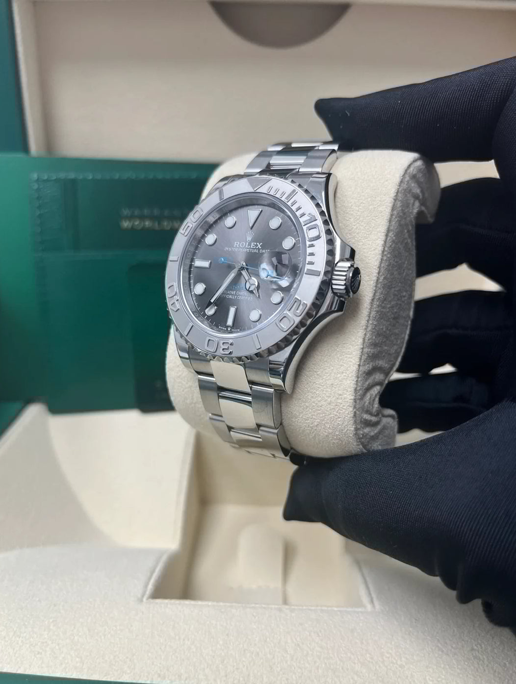 ROLEX YACHT-MASTER GREY DIAL
