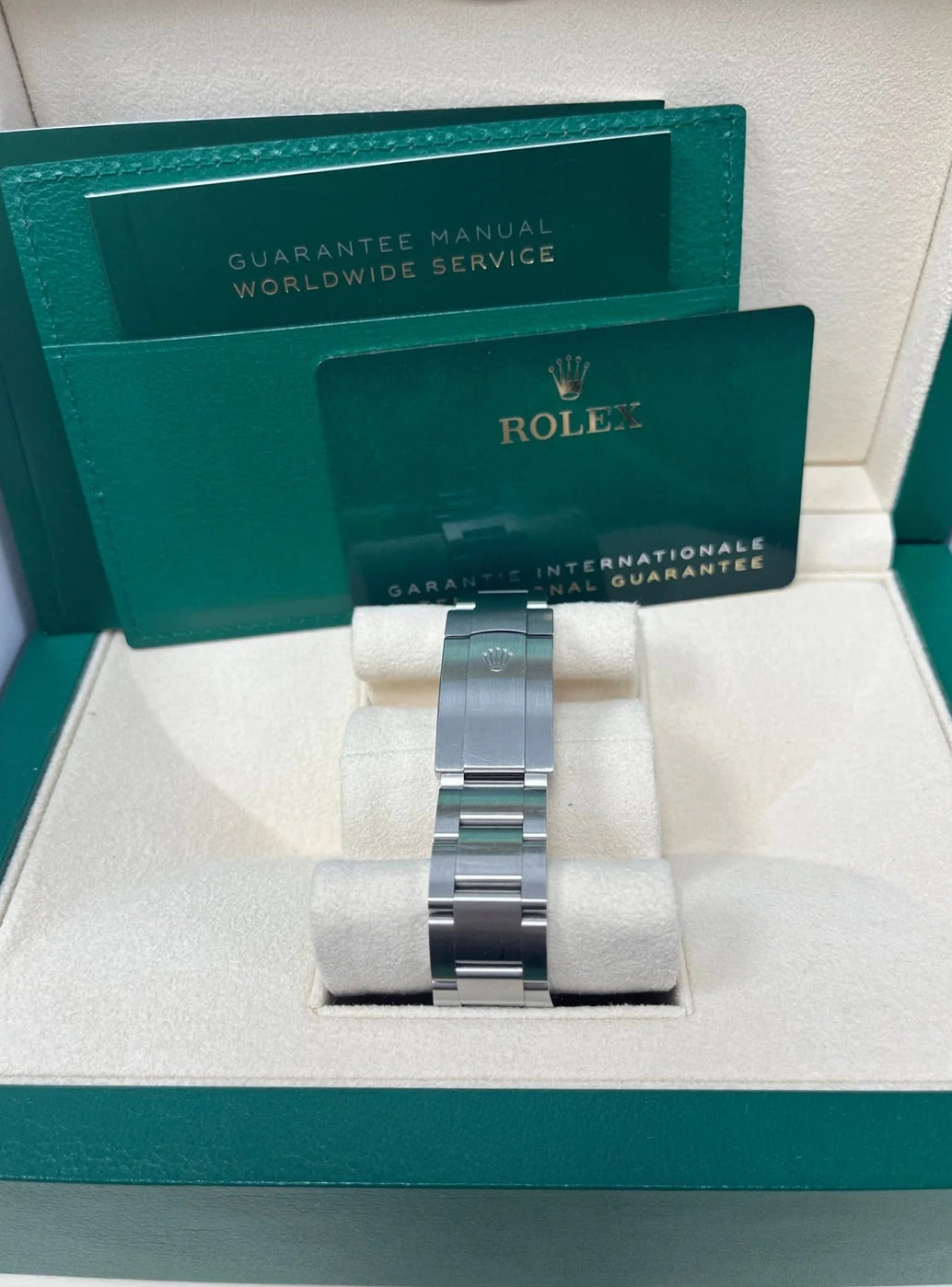 ROLEX OYSTER PERPETUAL GREEN