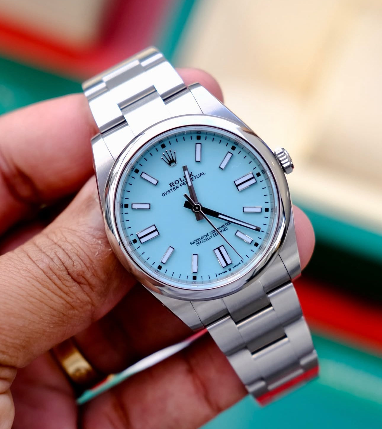 ROLEX OYSTER PERPETUAL TIFFANY