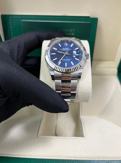 ROLEX DATEJUST OYSTER OCEAN BLUE