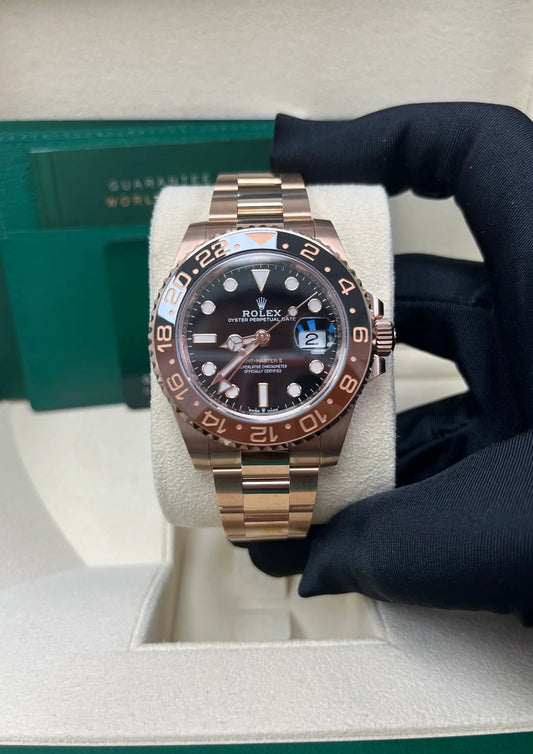 ROLEX GMT MASTER II "ROOT-BEER" ROSE'