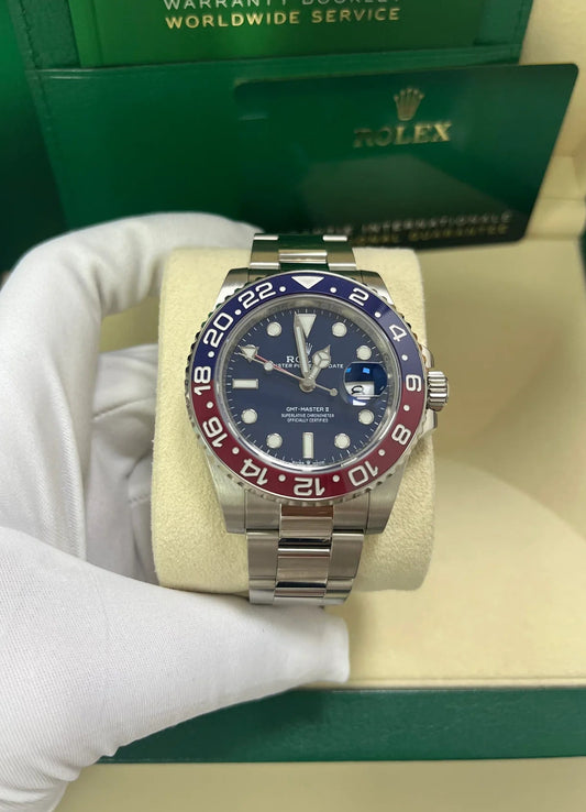 ROLEX GMT MASTER II OYSTER PEPSI