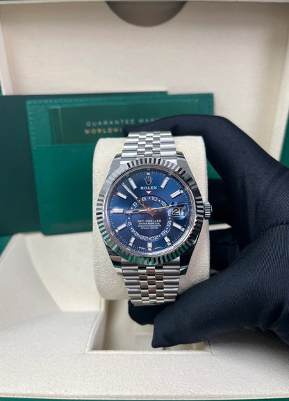 ROLEX SKY-DWELLER BLUE