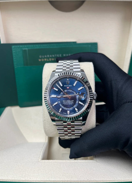 ROLEX SKY-DWELLER BLUE