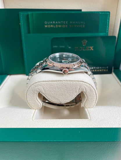 ROLEX DATEJUST JUBILEE WIMBLEDON ROSE'