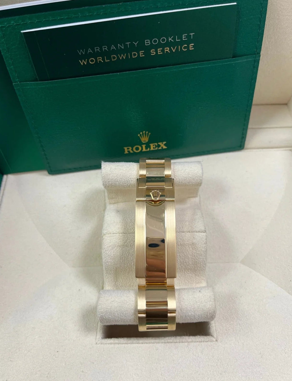 ROLEX SUBMARINER GOLD & BLUE