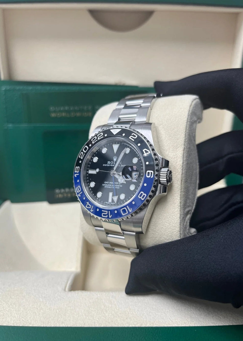 ROLEX GMT MASTER II BATMAN