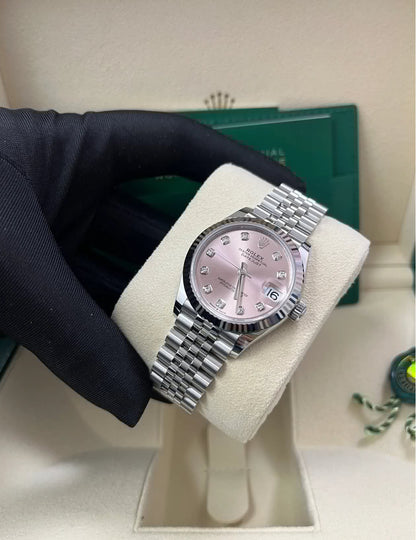 ROLEX DATEJUST JUBILEE "CANDY ROSE" DIAMOND