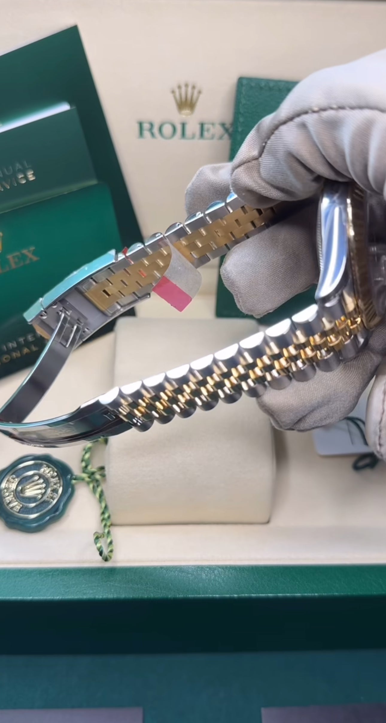 ROLEX DATEJUST JUBILEE CHAMPAGNE