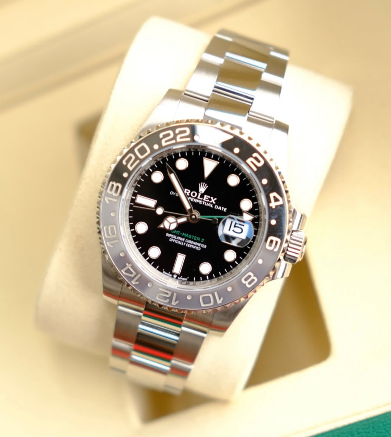ROLEX GMT MASTER II BRUCE WAYNE OYSTER