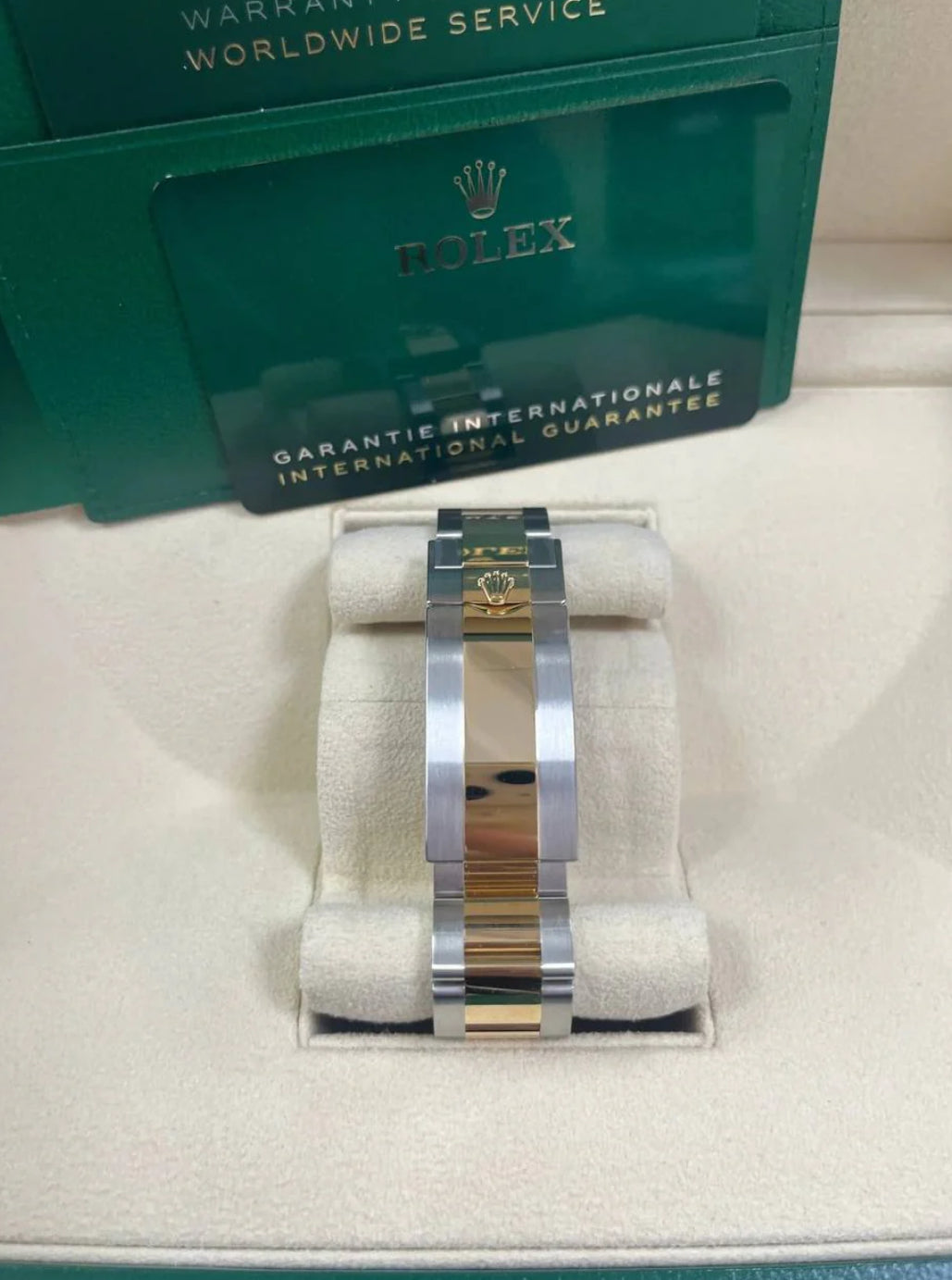 ROLEX SUBMARINER DATE ORO & BLU