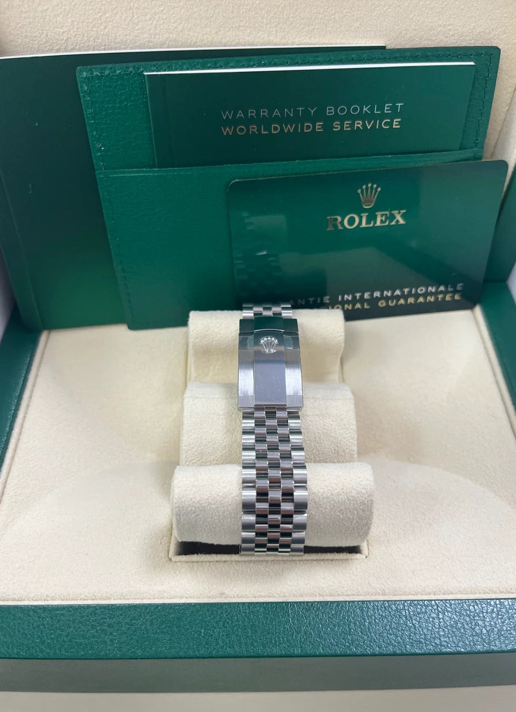 ROLEX DATEJUST JUBILEE OCEAN BLU ( GHIERA LISCIA )