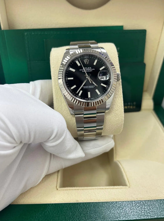 ROLEX DATEJUST OYSTER BLACK