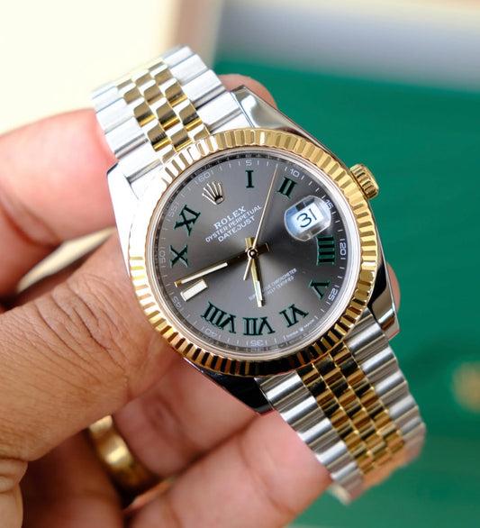 ROLEX DATEJUST JUBILÈE WIMBLEDON BICOLOR