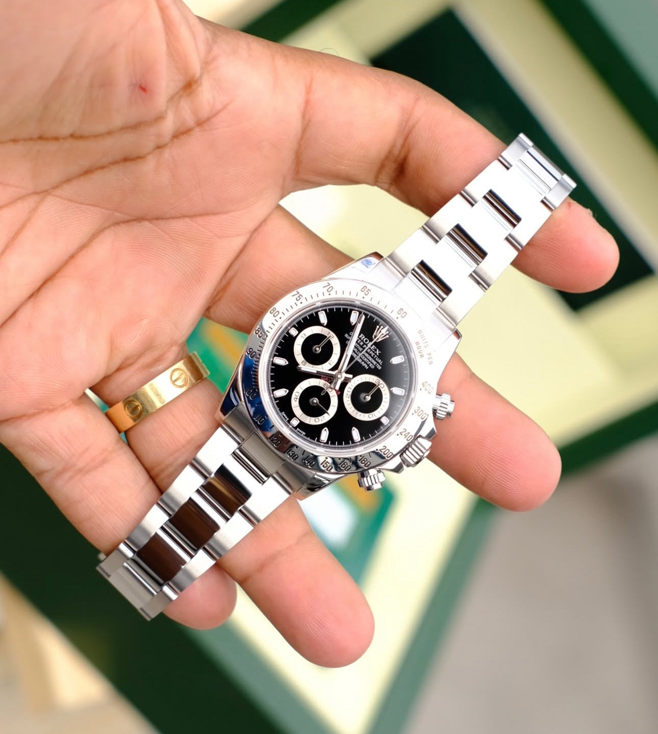 ROLEX DAYTONA BLACK DIAL