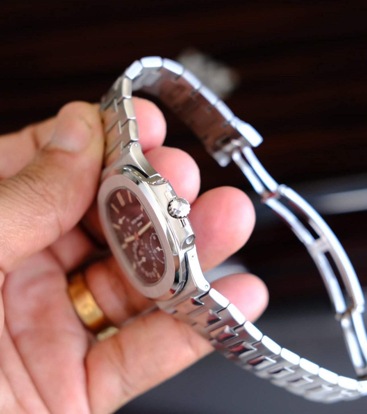 PATEK PHILIPPE CALENDAR BLUE