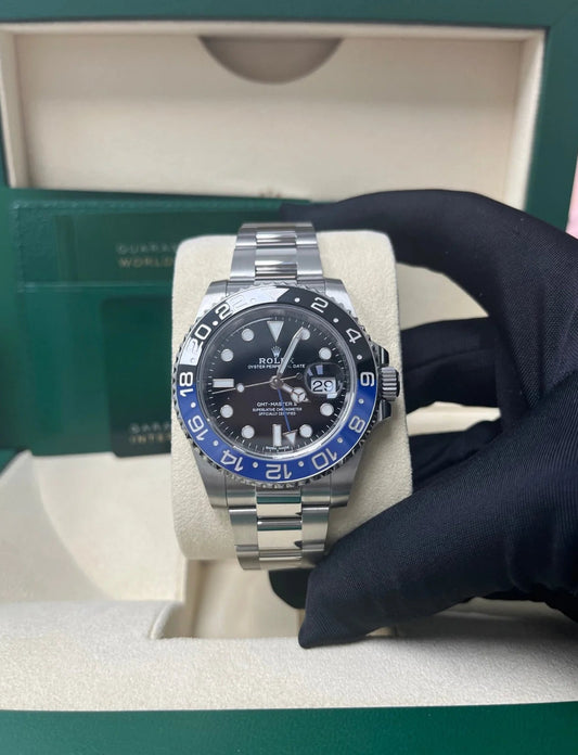 ROLEX GMT MASTER II BATMAN